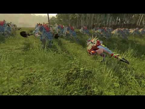 108 Kroxigors vs 1425 White Lions Of Chrace - Total War: Warhammer 2