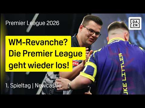 Auftakt in der Premier League: 1. Spieltag | Newcastle | Premier League Darts 2026 | DAZN Highlights