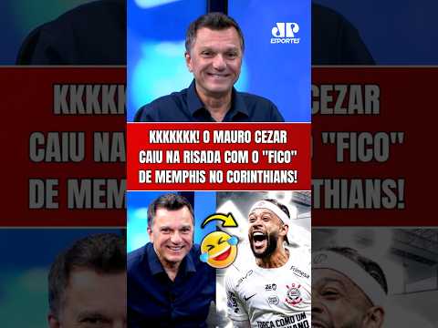 KKKKKKK! MAURO CEZAR DÁ RISADA APÓS MEMPHIS RENOVAR COM O CORINTHIANS! “ELE GOSTA DAQUI, NÉ?”