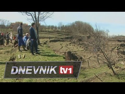 Klizište u Teočaku