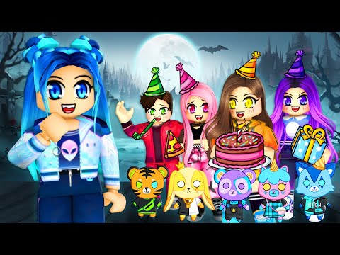 My Crazy Surprise Birthday Party In Roblox Family - itsfunneh roblox family ep 10