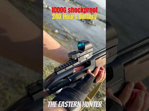 Red Dot 🔴 Sight on Shotgun! Lets Find Out #hunting #shorts