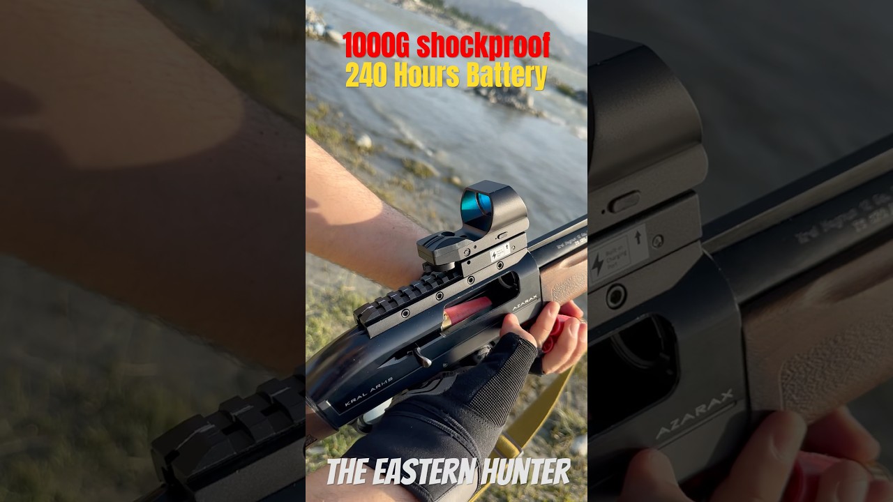 Red Dot 🔴 Sight on Shotgun! Lets Find Out #hunting #shorts