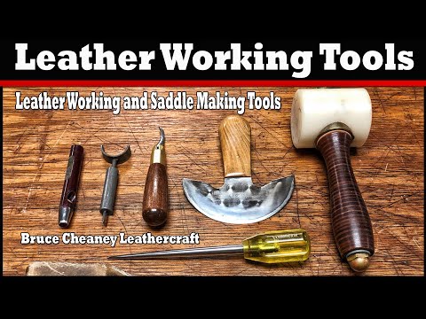 Leather Working Tools Video