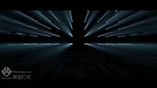 Awesome nightclub lighting sound LED and stage machinery visual simulation