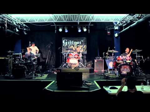Matt Greiner, Adam Gray, Grant McFarland drum solo - Drum Day 2013