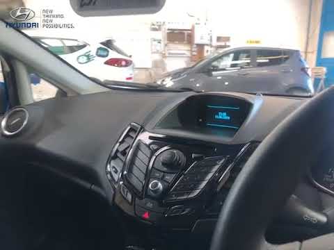 For Sale - YD14DAU - FORD FIESTA ZETEC 5 DOOR HATCHBACK BLUE PETROL 2013