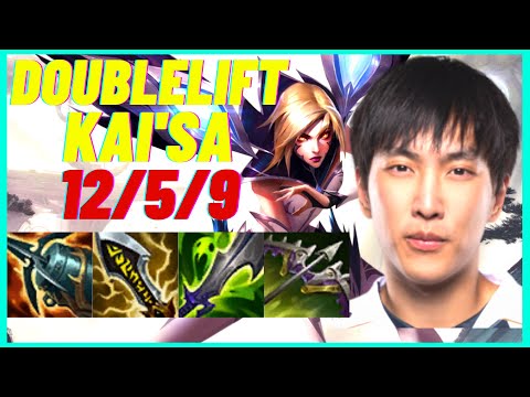 DOUBLELIFT PLAYS KAI'SA VS SAMIRA ADC |NA DIAMOND PATCH 11.2| [League of Legends] FullGameplay