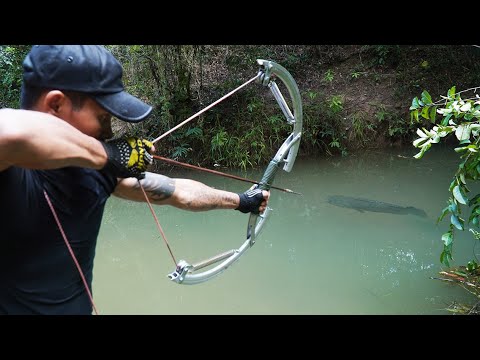 DIY Bowfishing Beast! Build a Powerful Bowfishing Rig From a Bicycle Wheel