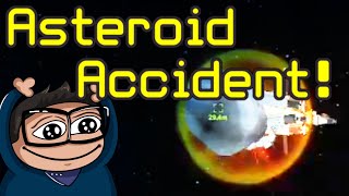 Asteroid Accident! Rare magic asteroid. Kerbal Space Program