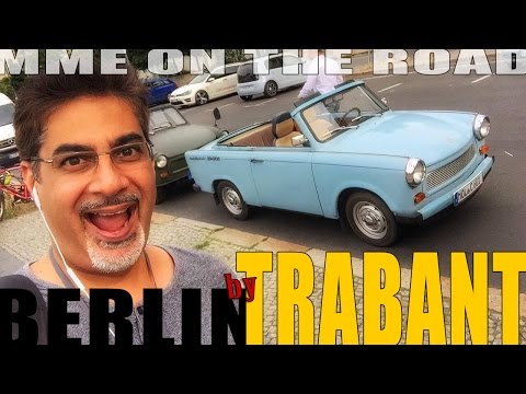 Driving around Berlin in a Trabant!