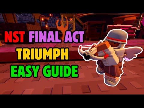 BEST NST TRIO FINAL ACT EVENT HARD MODE TRIUMPH STRATEGY DOC + EASY GUIDE | Roblox TDS