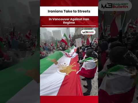 Vancouver Rallies Stand With Iranians Against Islamic Republic Crackdown