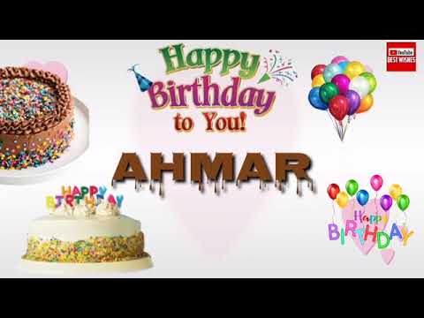 Happy birthday Ahmar
