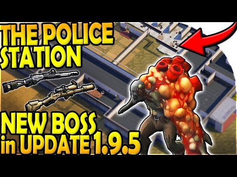 THE POLICE STATION - NEW BOSS in UPDATE 1.9.5 - Last Day On Earth Survival 1.9.4