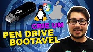PENDRIVE BOOTAVEL FÁCIL! Conheça o Balena Etcher