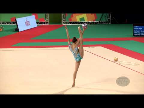 TUNCEL Kamelya (TUR) - 2022 Rhythmic Worlds, Sofia (BUL) - Qualifications Ball