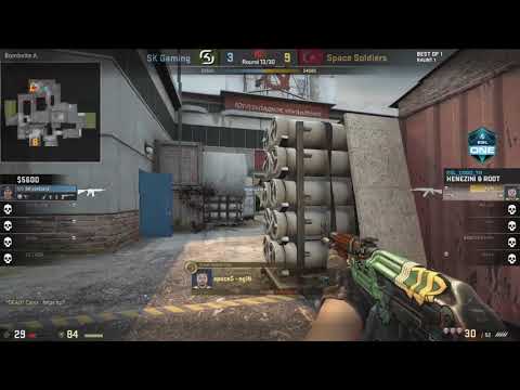 ngiN 1v4 clutch vs. SK | ESL ONE COLOGNE 2017