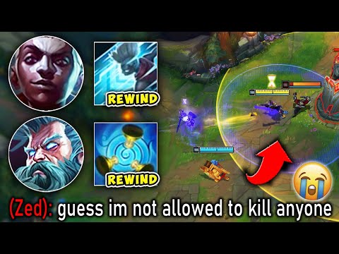 WE RAN THE "TIME TRAVELERS" COMP! (EKKO HAS 3 LIVES) - League of Legends