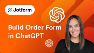 How to Build an Order Form in ChatGPT