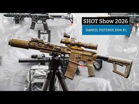 SHOT Show 2026 - Daniel Defense DD4 X1, the new AR15-style platform