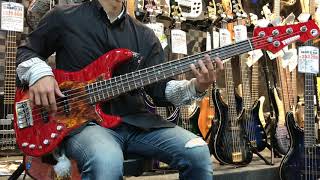 Video thumbnail for FREEDOM CUSTOM GUITAR RESEARCH Rhino 5st "Premium Quilt Maple Top" by Ochanomizu Kurosawagakki