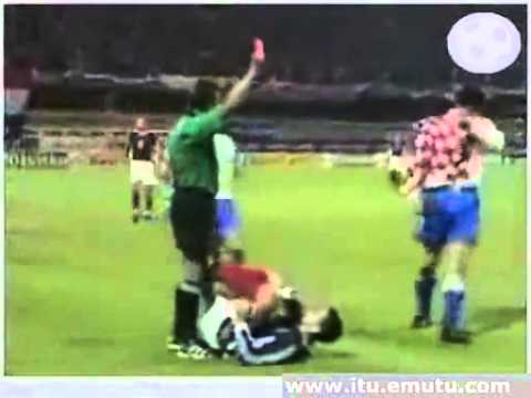 Epic Funny Football Testicles Balls Foul Football Soccer Match