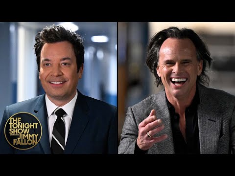 Jimmy and Walton Goggins’ Long Awkward Walk | The Tonight Show Starring Jimmy Fallon