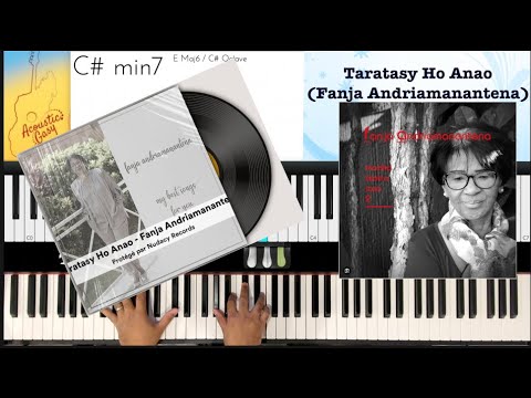 Taratasy Ho Anao (Fanja Andriamanantena) - Piano Lesson 1/2 (Demo)