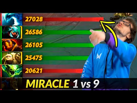 MIRACLE 1vs9 as always against NOONE