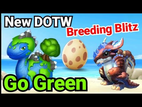 New DOTW | GO GREEN Dragon | COCO CRAB Dragon | Breeding Blitz Event | Dragon Mania legends | Dml