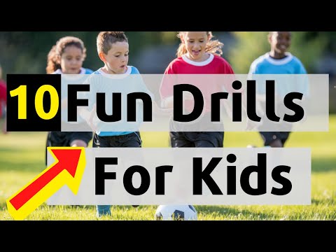 🎯How to Coach Soccer for U5 U6 U7 Age Groups / 10 Fun Drills For Kids (2021)