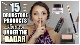 15 Drugstore Makeup Products | HIDDEN GEMS!