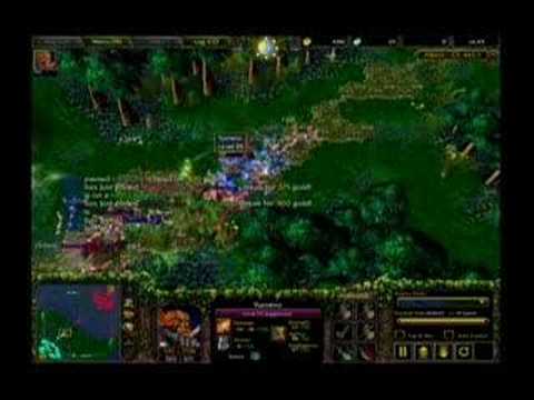 Dota Juggernaut Omnislash Team Kill (5 Heroes) / Rampage