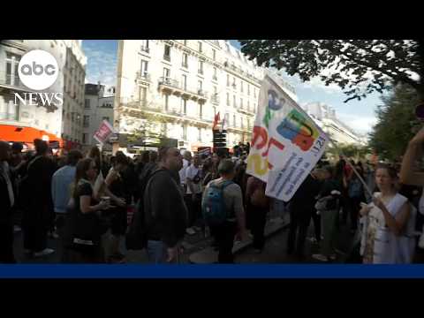 Thousands of students protest across France