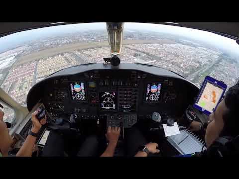 Aterrizaje Citation Bravo -C550B