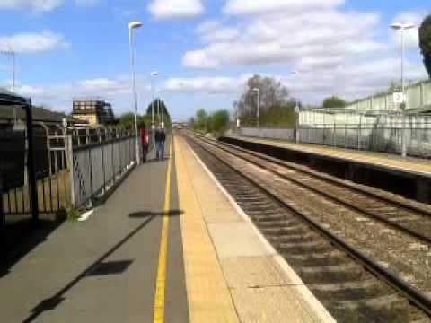 HD freight liner 66 passing ashchurch with a mega tone