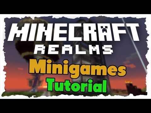 Install/set up minigames on Minecraft Realms - Tutorial