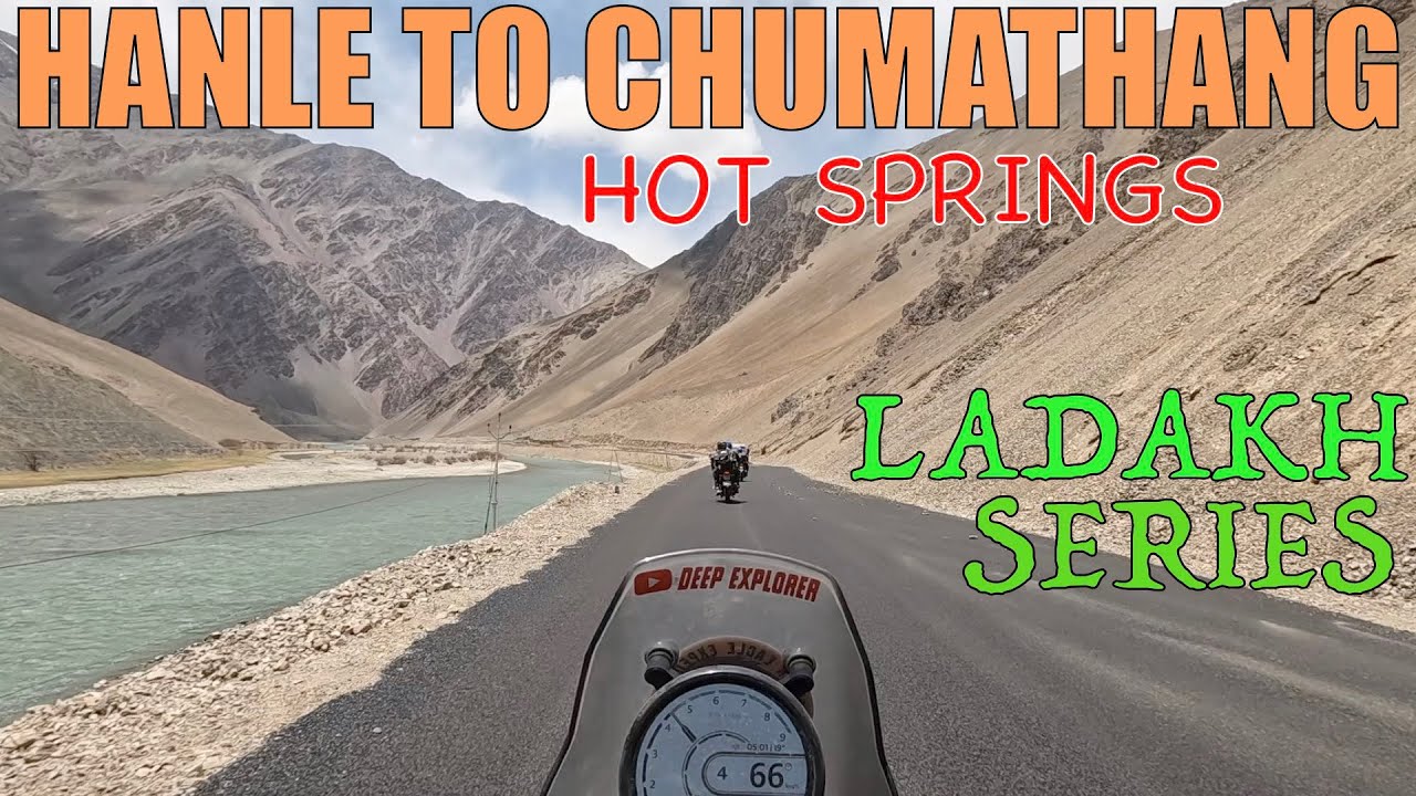 Ride on the best road of Ladakh, Hanle se Leh jate hue | Kolkata - Ladakh on Himalayan 450 Ep11
