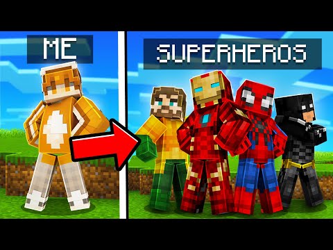 Unbelievable! Shapeshifting into superheroes in Minecraft