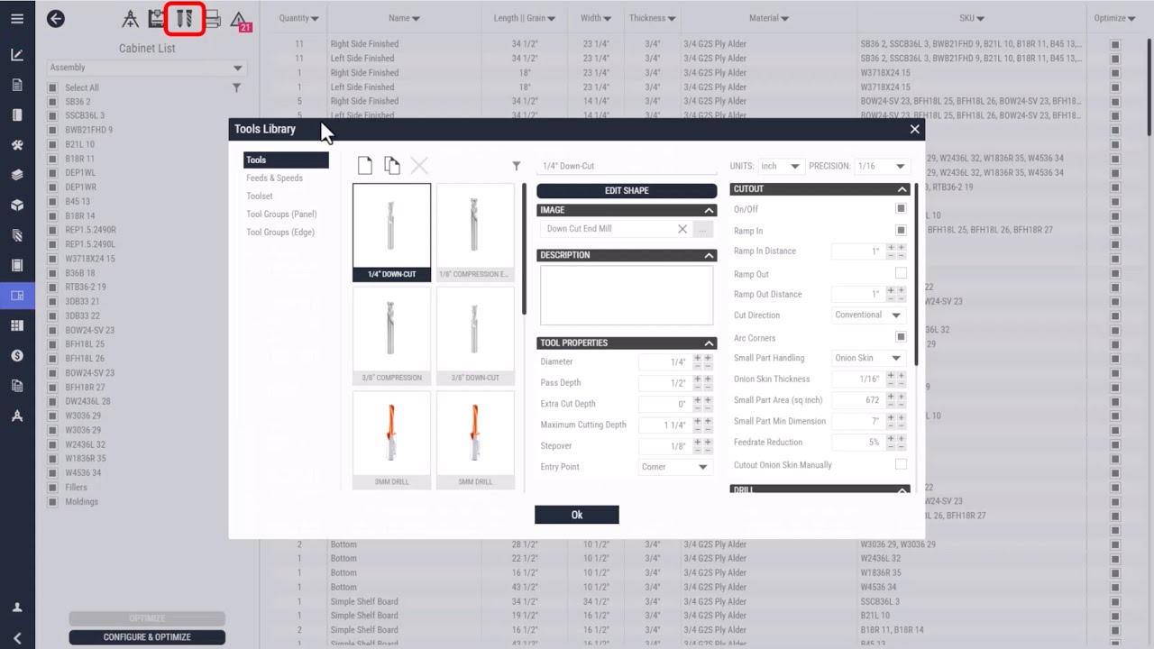 Tools Library & Tool Creation