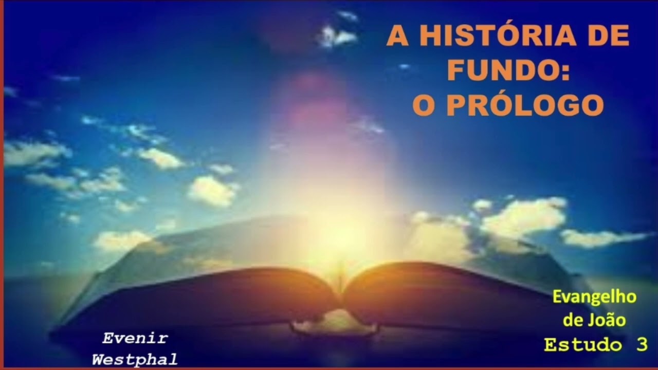 "No Princípio era o Verbo" - #3 - Domingo (13/10/24) - 4. Trimestre - 1/6.