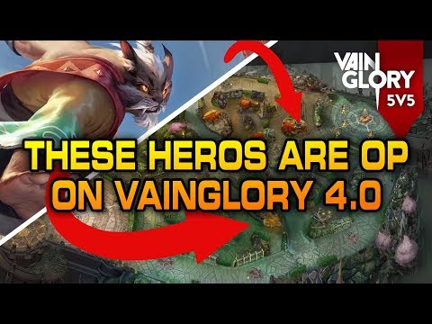 TOP 5 HEROES IN EVERY ROLE (META LIST) | Vainglory 4.0 Steam Release