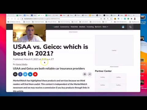 USAA vs Geico For Auto Insurance (2021)
