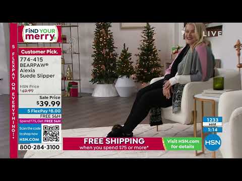 BEARPAW Alexia Suede Slipper