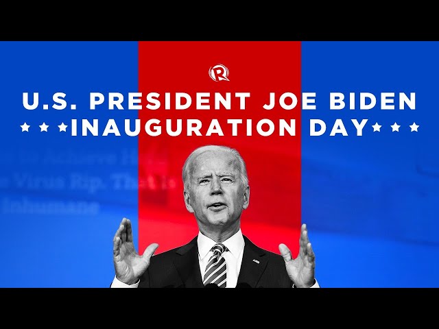 LIVESTREAM: Inauguration of Joe Biden as US president