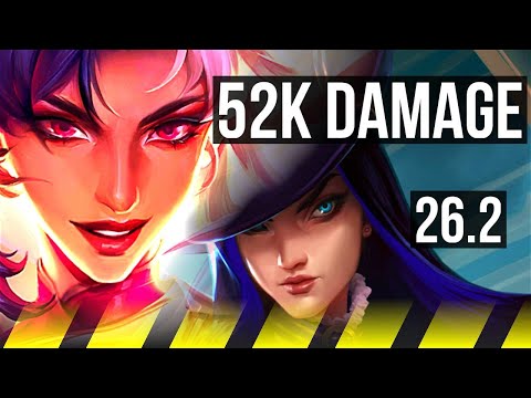 SIVIR & Leona vs CAITLYN & Nautilus (ADC) | 52K damage | KR Grandmaster | 26.2