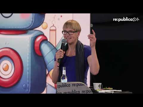 re:publica 2024: Eva Wolfangel - Wo stehen Chatbots auf dem Weg zur Superintelligenz?