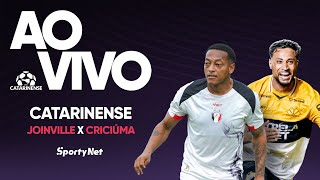 AO VIVO E COM IMAGENS: JOINVILLE X CRICIÚMA | RODADA 3 | CAMPEONATO CATARINENSE