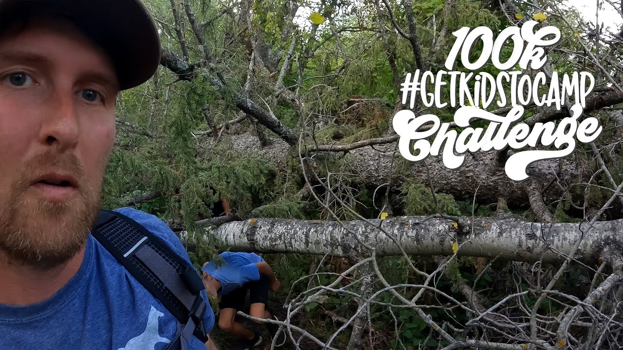 Hiking Moon Lake during Bear Season in Riding Mountain - 100k #GetKidsToCamp Challenge